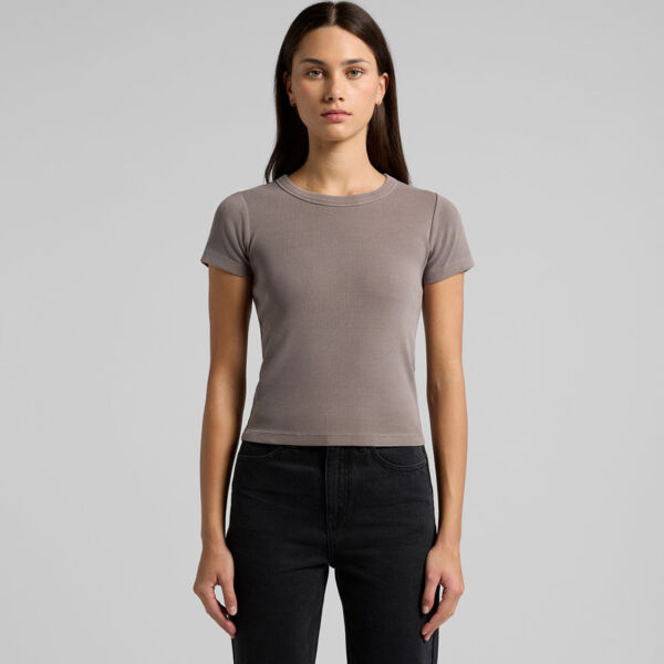 WOS FADED ORGANIC RIB TEE Thumbnail