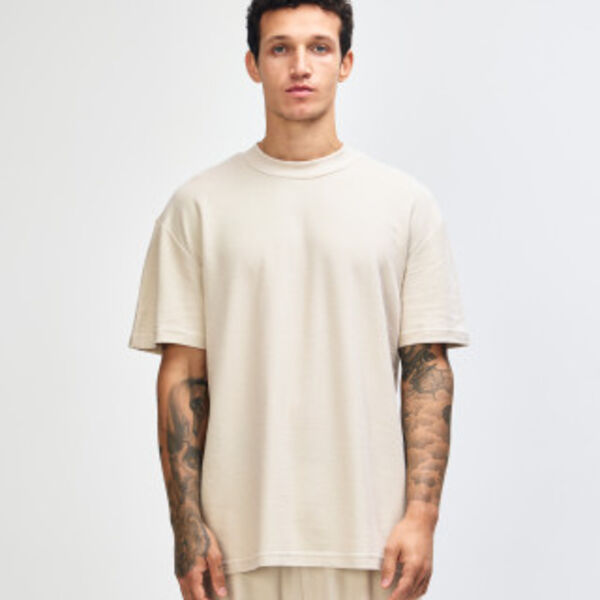 American Apparel Unisex Pique Mockneck T-shirt Thumbnail