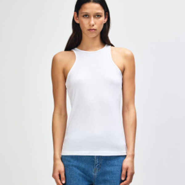American Apparel CVC Womens Racerneck Tank Thumbnail