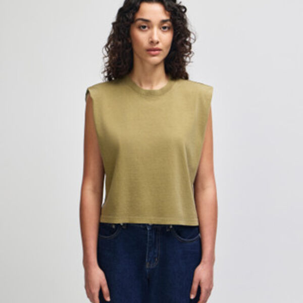 American Apparel Women's Garment Dyed Muscle Tee Thumbnail