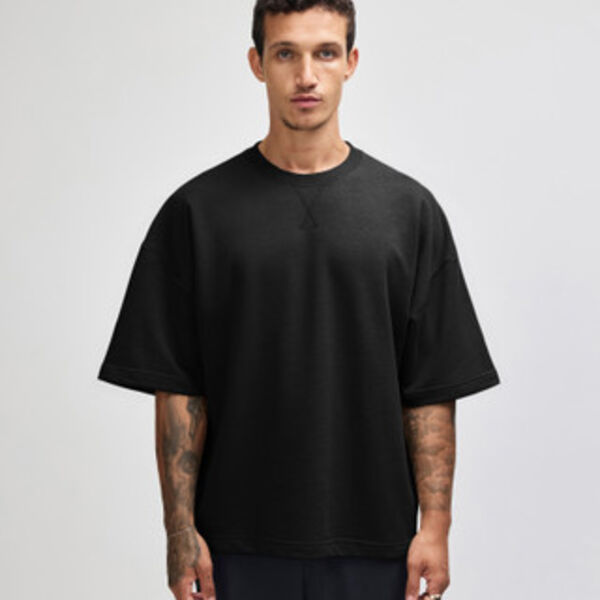 American Apparel French Terry Unisex Oversized Boxy Top Thumbnail