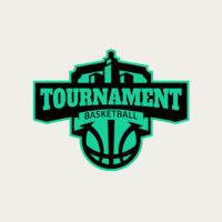 Tournament Basketball logo template Thumbnail