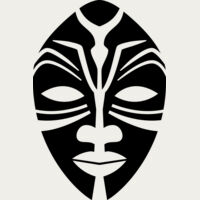 Maori Tribal Mask Thumbnail