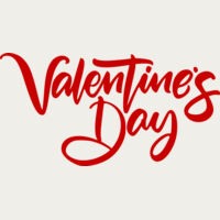 Red Valentines Day Text Thumbnail
