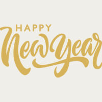 Happy New Year Gold Thumbnail
