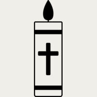 Candle and Cross Thumbnail