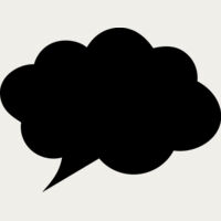 Cloud speech bubble Thumbnail