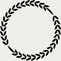 Laurel Leaf Circle Wreath Thumbnail