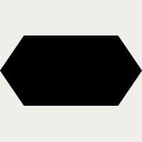 Horizontal Hexagon Label Thumbnail