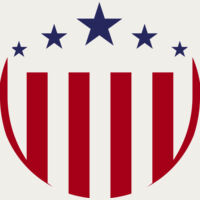 Round Patriotic Shield Thumbnail
