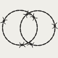 Double Barbed Wire Ring Thumbnail