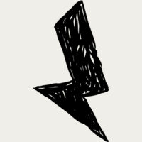 Hand Drawn Lightning Thumbnail