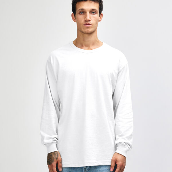 American Apparel Heavyweight Cotton Unisex Long Sleeve T-Shirt Thumbnail