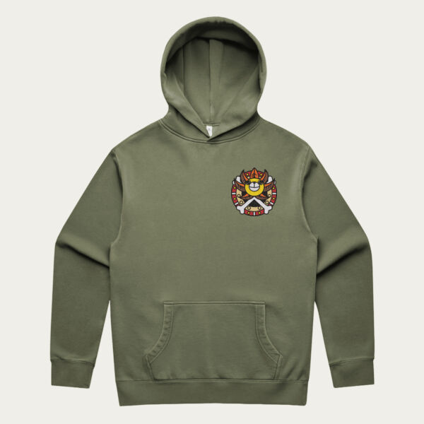 One Piece Sunny Left Chest - RELAX FADED HOOD Thumbnail