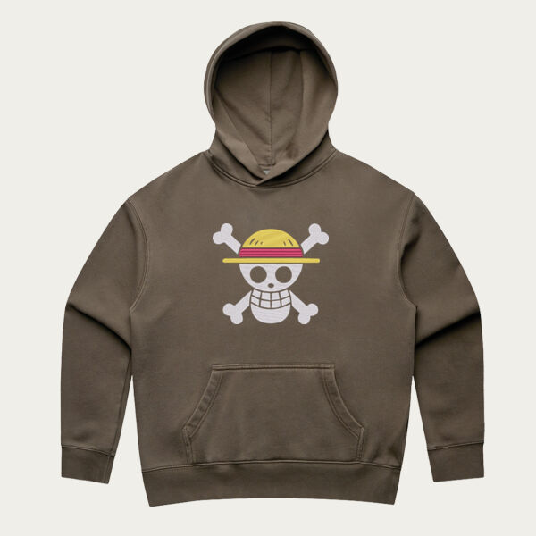 One Piece Logo - WOS RELAX FADED HOOD 3 Thumbnail