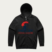 STENCIL ZIP HOOD Thumbnail