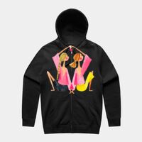 STENCIL ZIP HOOD Thumbnail