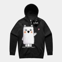 STENCIL ZIP HOOD Thumbnail