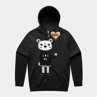 STENCIL ZIP HOOD Thumbnail