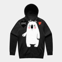 STENCIL ZIP HOOD Thumbnail