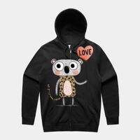 STENCIL ZIP HOOD Thumbnail