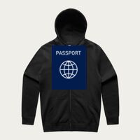 STENCIL ZIP HOOD Thumbnail